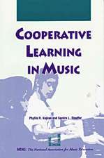 Cooperative Learning in Music