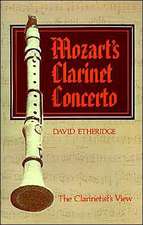 Mozart's Clarinet Concerto