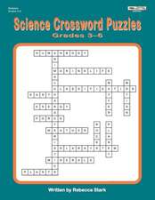 Science Crossword Puzzles Grades 3-6