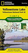 Yellowstone SE/Yellowstone Lake: Trails Illustrated National Parks