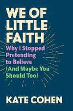 We of Little Faith