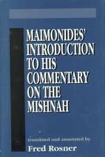 Maimonides Introduction to His