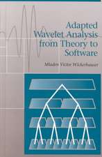 Adapted Wavelet Analysis: From Theory to Software