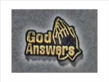 God Answers Prayer Pin