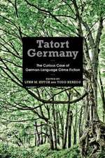 Tatort Germany – The Curious Case of German–Language Crime Fiction