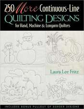 250 More Continuous-Line Quilting Design - Print on Demand Edition