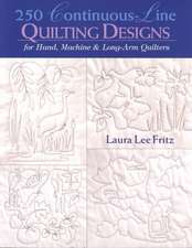 250 Continuous-Line Quilting Designs - Print on Demand Edition