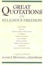 Great Quotations on Religious Freedom