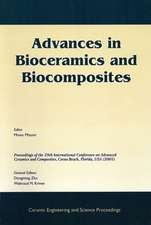 Advances in Bioceramics and Biocomposites (Ceramic Engineering and Science Proceedings V26 Number 6)