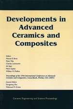 Developments in Advanced Ceramics and Composites (Ceramic Engineering and Science Proceedings V26 Number 8)