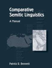 Comparative Semitic Linguistics – A Manual