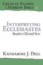 Interpreting Ecclesiastes