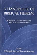 A Handbook of Biblical Hebrew