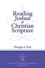 Reading Joshua as Christian Scripture