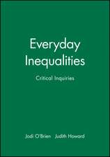 Everyday Inequalities – Critical Inquiries