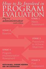 How to Be Involved in Program Evaluation