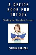 Recipe Book for Tutors