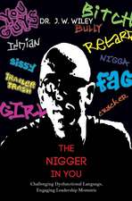 The Nigger in You: Challenging Dysfunctional Language, Engaging Leadership Moments