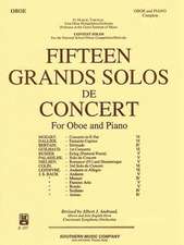 15 Grands Solos de Concert: Oboe