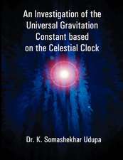 An Investigation of the Universal Gravitation Constant Based on the Celestial Clock: A Project Plan to Develop One