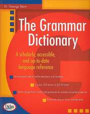 The Grammar Dictionary