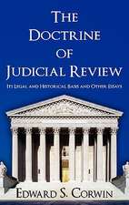 The Doctrine of Judicial Review