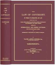 The Law of Copyright in Works of Literature and Art