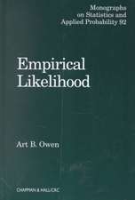 Empirical Likelihood