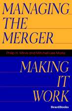 Managing the Merger