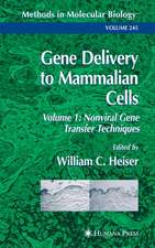 Gene Delivery to Mammalian Cells: Volume 1: Nonviral Gene Transfer Techniques