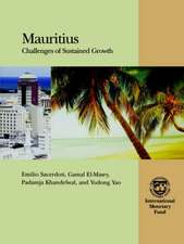 Mauritius: challenges of sustained growth