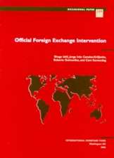 Official foreign exchange intervention: Occasional paper 249