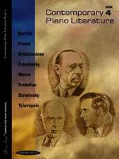 Contemporary Piano Literature, Bk 4