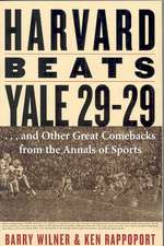 Harvard Beats Yale 29-29