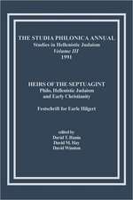 The Studia Philonica Annual, III, 1991