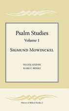 Psalm Studies, Volume 1