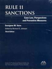 Rule 11 Sanctions: Case Law, Persectives and Preventive Measures