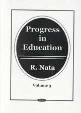 Progress in Education, Volume 3