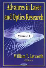 Advances in Laser & Optics Research: Volume 1