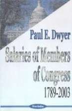 Salaries of Members of Congress: 1789-2003