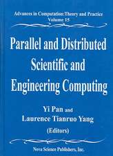 Parallel and Distributed Scientific and Engineering Computing