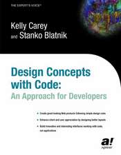 Design Concepts with Code