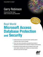 Real World Microsoft Access Database Protection and Security