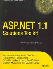 ASP.NET 1.1 Solutions Toolkit