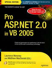 Pro ASP.NET 2.0 in VB 2005, Special Edition