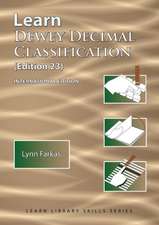 Learn Dewey Decimal Classification (Edition 23) International Edition