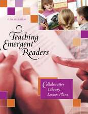 Teaching Emergent Readers