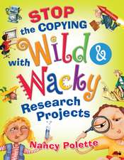 Stop the Copying with Wild and Wacky Research Projects