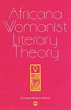 Africana Womanist Literary Theory