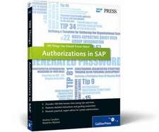 Authorizations in SAP